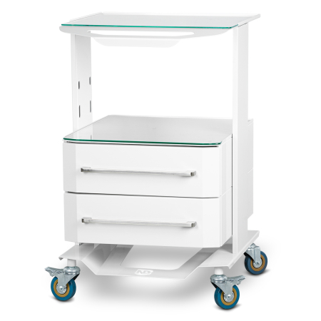 Стоматологический столик СИПС Н-01 с 2-мя ящиками