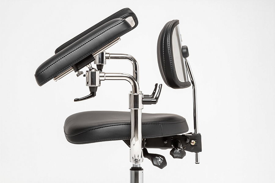 Стул микроскописта Mercury Elite Comfort с обратным газлифтом - Фото 11